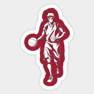 Seijuro Akashi in Action Custom Color Sticker